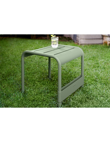 Stolek / podnožka Luxembourg, hliník | FERMOB