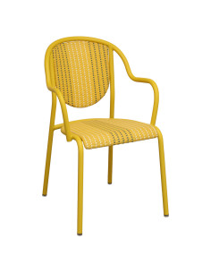 Křeslo Parisienne 21 Lines – ikona pařížských bister | FERMOB honey