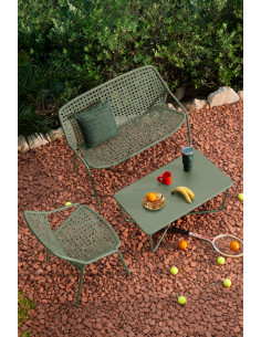 Metal conference table Croisette 97x56 | FERMOB - 25 2