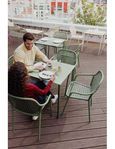 Jídelní židle Croisette s výpletem | FERMOB - 6