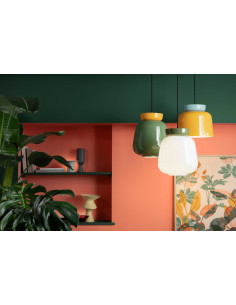 Závěsné svítidlo Corcovado C2744, moka/ krémové | FERROLUCE - 1 2