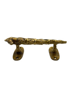 Mosazné madlo ve tvaru páva | dovoz Indie 2