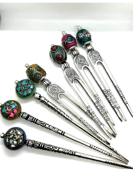 Ozdobná jehlice do vlasů | dovoz Indie a