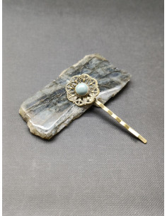 Ozdobná sponka do vlasů s hematitem | PIOU PIOU - 1