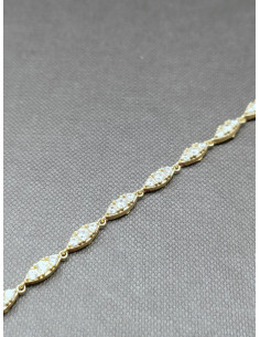 Elegantní náramek se štrasovými kamínky | PIOU PIOU - 1 2