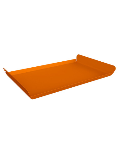 Kovový podnos Alto 36x23,5 outdoor i indoor | FERMOB candied orange