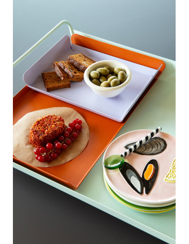 Kovový podnos Alto 38,5x53cm, outdoor | FERMOB