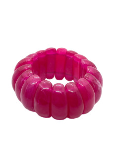 Náramek široký, v růžové barvě | dovoz Indie