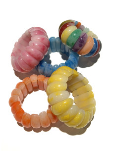 Náramek široký, v modré barvě | dovoz Indie 2