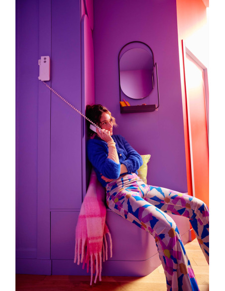 Wall mirror Itac with shelf INDOOR | FERMOB - 15