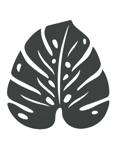 trivet Monstera 24x22 Fermob antracite