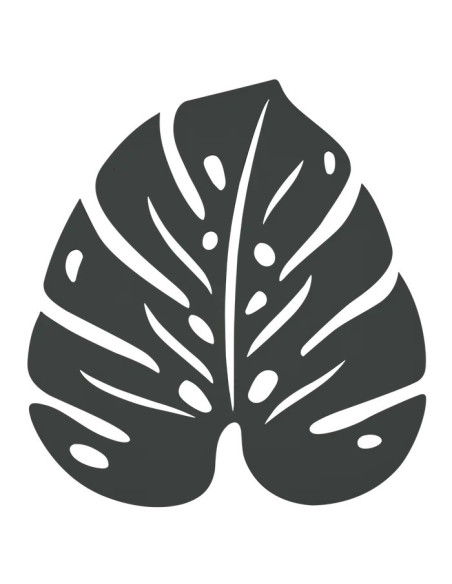 trivet Monstera 24x22 Fermob antracite