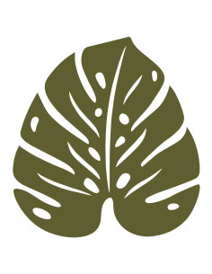 trivet Monstera 24x22 Fermob pesto
