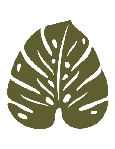 trivet Monstera 24x22 Fermob pesto