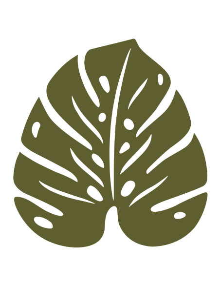 trivet Monstera 24x22 Fermob pesto