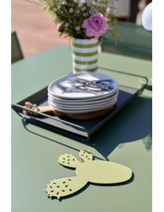 Kovový podtácek Cactus 24x22 | FERMOB - 7 2