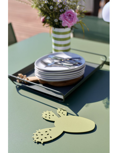 Kovový podtácek Cactus 25,5x24 | FERMOB