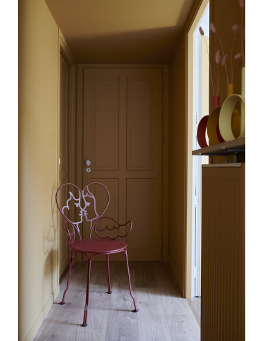 Romantická kovová židle Ange | FERMOB 1