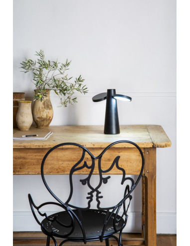 Romantická kovová židle Ange | FERMOB 5