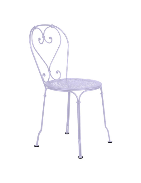 Zahradní kovová židle 1900 | FERMOB marshmallow