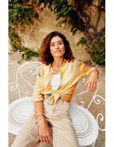 Zahradní kovová lavička 1900 | FERMOB 1