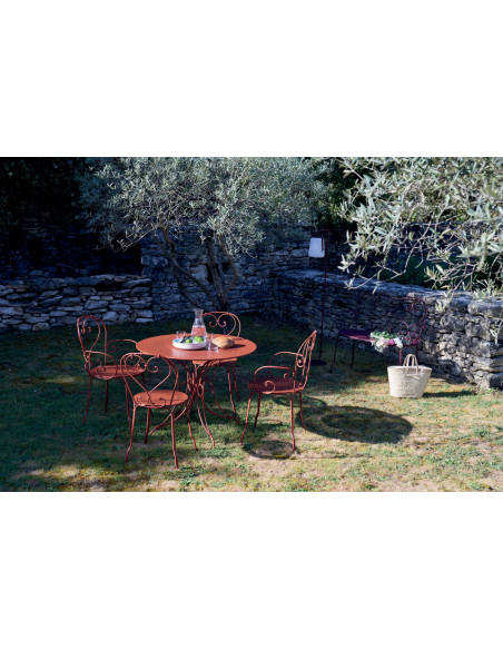 1900 zahradní jídelní stůl Ø117 | FERMOB 2