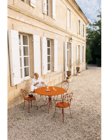 1900 zahradní jídelní stůl Ø117 | FERMOB 4