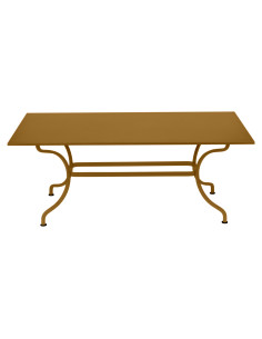 Zahradní jídelní stůl Romane 180x100 | FERMOB gingerbread