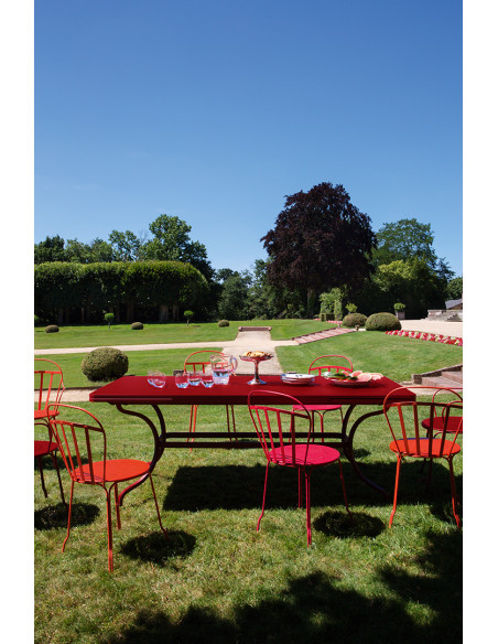 Zahradní jídelní stůl Romane 200/300x100, rozkládací | FERMOB