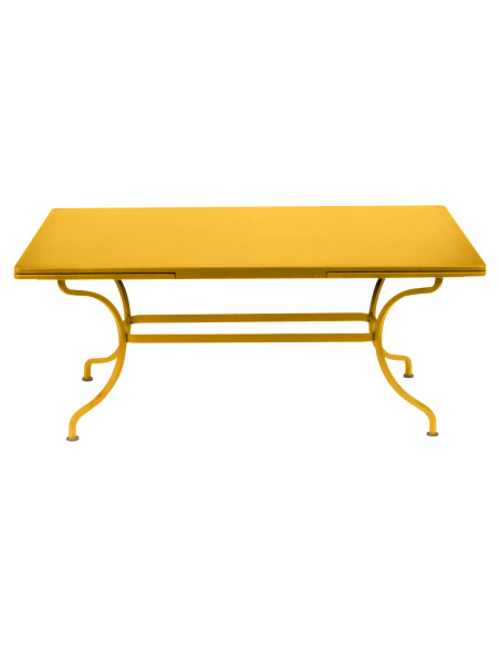 Zahradní jídelní stůl Romane 200/300x100, rozkládací | FERMOB honey a