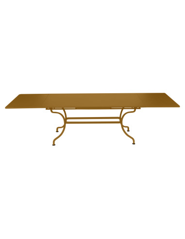 Zahradní jídelní stůl Romane 200/300x100, rozkládací | FERMOB gingerbread