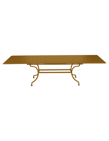 Zahradní jídelní stůl Romane 200/300x100, rozkládací | FERMOB gingerbread