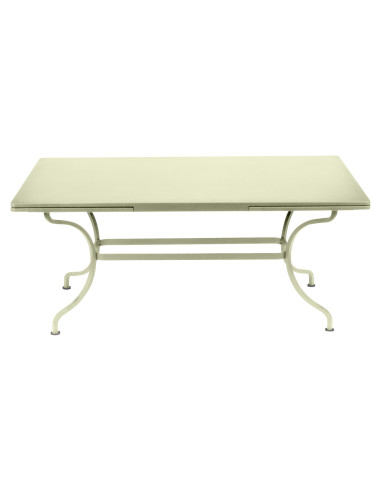 Zahradní jídelní stůl Romane 200/300x100, rozkládací | FERMOB willow green a