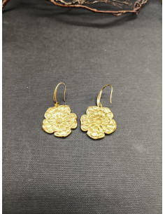 copy of Náušnice s perleťovým květem a ptáčkem | PIOU PIOU - 1 2