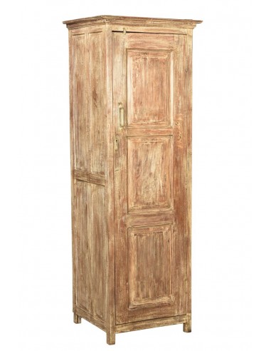 Dřevěná skříň v přírodním odstínu s patinou | dovoz Indie-1