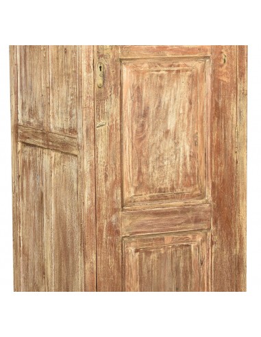 Dřevěná skříň v přírodním odstínu s patinou | dovoz Indie-3