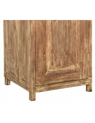 Dřevěná skříň v přírodním odstínu s patinou | dovoz Indie-4