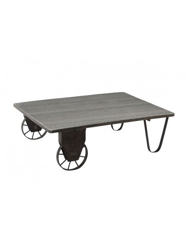 Conference table - carriage, metal and marble - 1