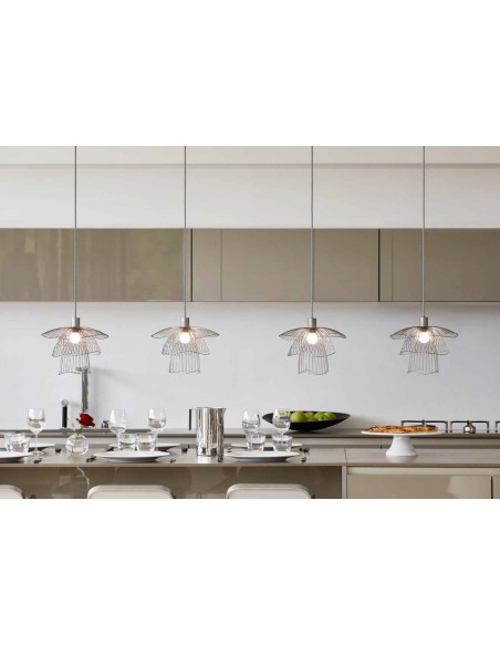 Hanging light Papillon XS white | FORESTIER - 2