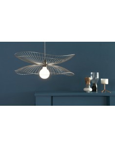 Stropní světlo Libellule S metallic taupe | FORESTIER-1 2