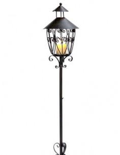 Decorative metal lantern, h.133cm | GOODWILL - 1 2