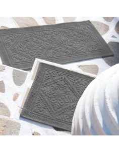 Bathroom mat Enzo 54x64 Souris | VIVARAISE - 1 2