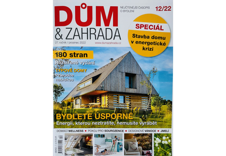 Dům a Zahrada: Interiéry navrhuji pocitově