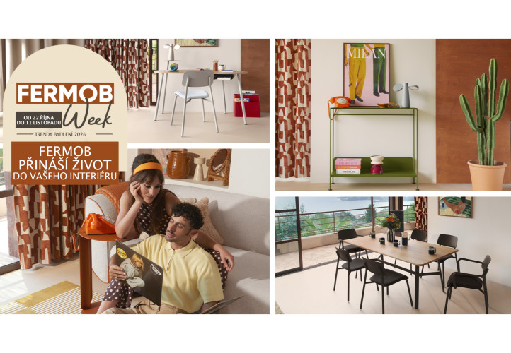 Fermob Indoor Week je tady! Přineste nový styl do vašeho domova